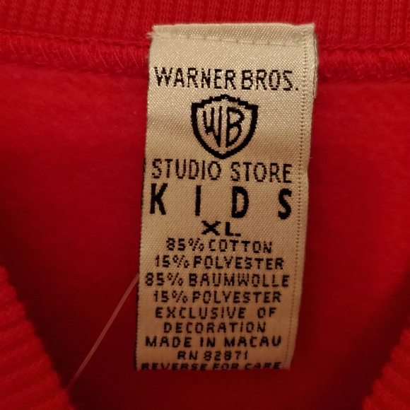 Warner Bros. Red Tweety Bird Sweater - Picture 4 of 6